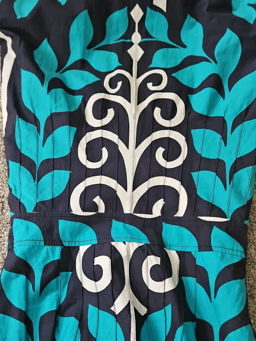 Tory Burch Blue & White Mini Summer Dress 6